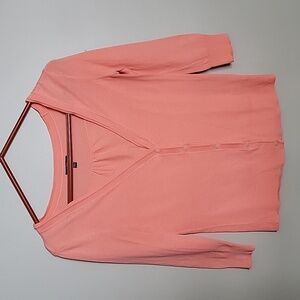 Apt. 9 peach cardigan women's Size XS